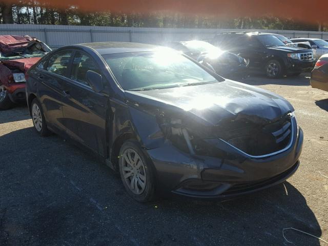 5NPEB4ACXDH564893 - 2013 HYUNDAI SONATA GLS BLUE photo 1