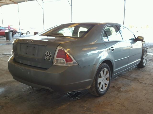 3FAFP07Z86R113316 - 2006 FORD FUSION SE TEAL photo 4