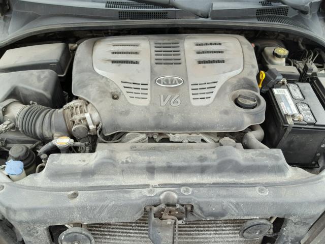 KNDJD736575679522 - 2007 KIA SORENTO EX BLUE photo 7