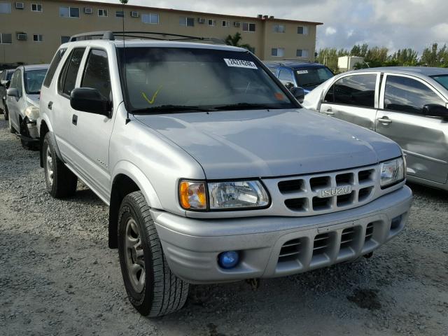 4S2CK58W424318801 - 2002 ISUZU RODEO S GRAY photo 1