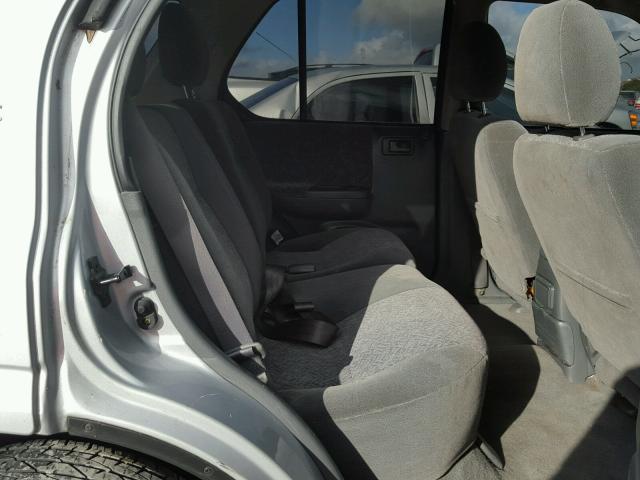 4S2CK58W424318801 - 2002 ISUZU RODEO S GRAY photo 6