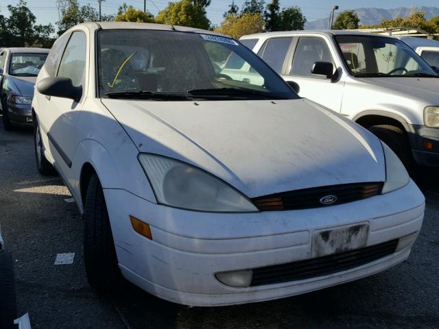 3FAFP31391R139857 - 2001 FORD FOCUS ZX3 WHITE photo 1