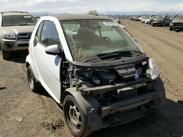 WMEEJ3BA5DK628951 - 2013 SMART FORTWO PUR WHITE photo 1