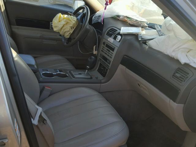 1LNHM86S94Y685844 - 2004 LINCOLN LS TAN photo 5