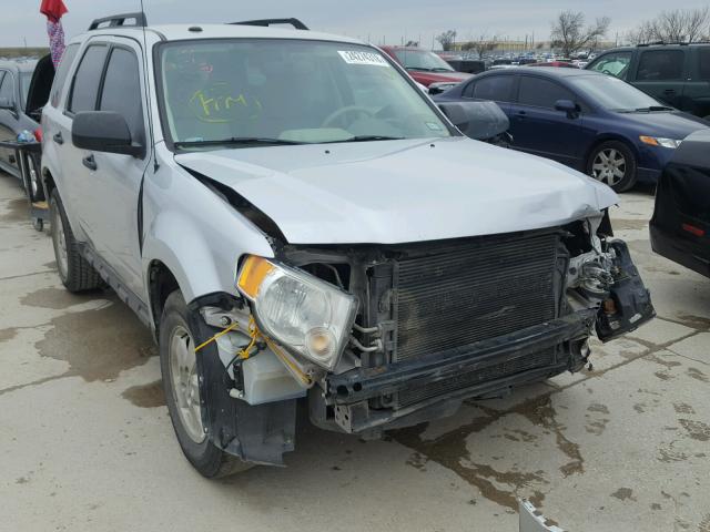 1FMCU0DG5CKA64094 - 2012 FORD ESCAPE XLT SILVER photo 1