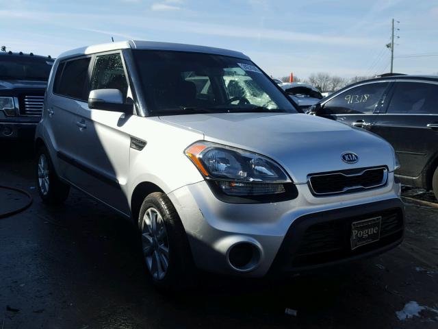 KNDJT2A69C7384818 - 2012 KIA SOUL + SILVER photo 1