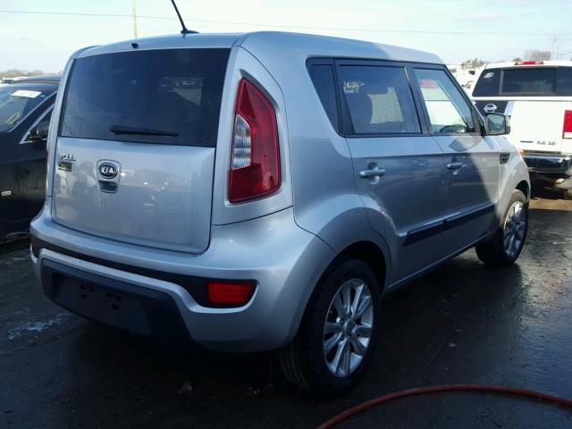 KNDJT2A69C7384818 - 2012 KIA SOUL + SILVER photo 4