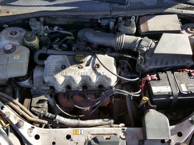 1FAFP33P32W197638 - 2002 FORD FOCUS LX SILVER photo 7