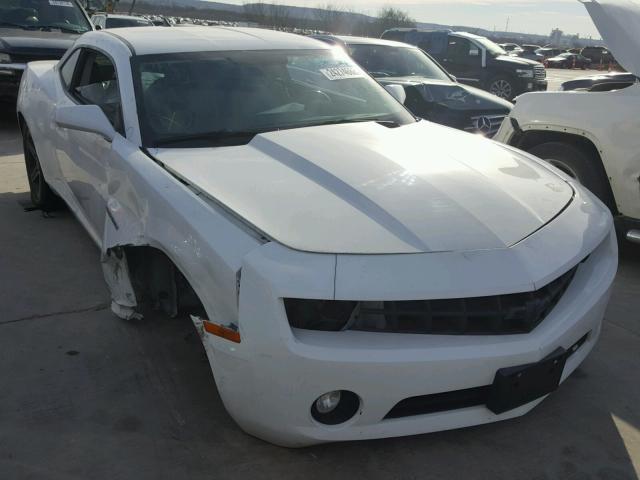 2G1FB1EV0A9190171 - 2010 CHEVROLET CAMARO LT WHITE photo 1