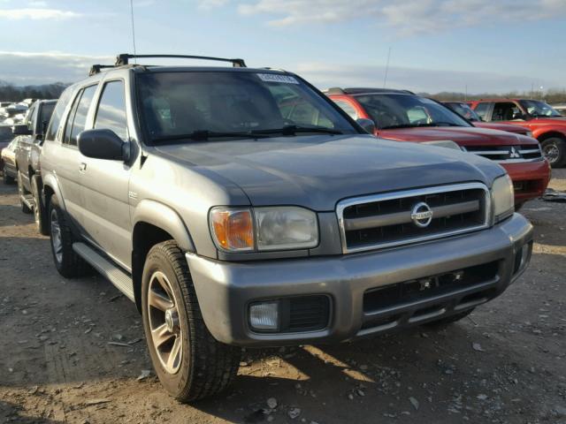 JN8DR09X34W800726 - 2004 NISSAN PATHFINDER GRAY photo 1