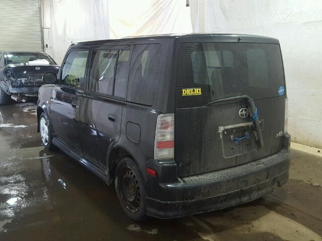 JTLKT324154007447 - 2005 TOYOTA SCION XB 黑色 照片 3