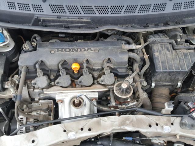 1HGFA16556L104444 - 2006 HONDA CIVIC LX SILVER photo 7