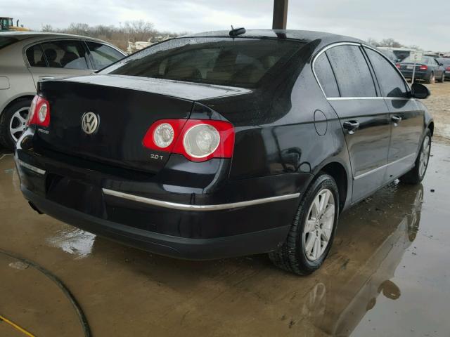 WVWAK73C56P026090 - 2006 VOLKSWAGEN PASSAT 2.0 BLACK photo 4