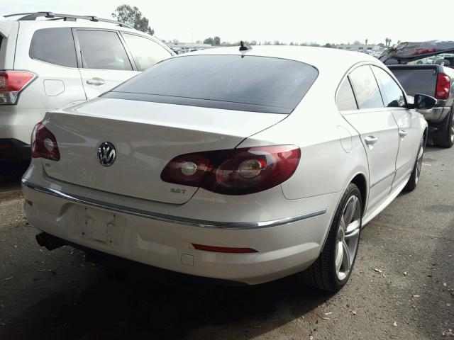 WVWMP7AN2CE515119 - 2012 VOLKSWAGEN CC SPORT WHITE photo 4