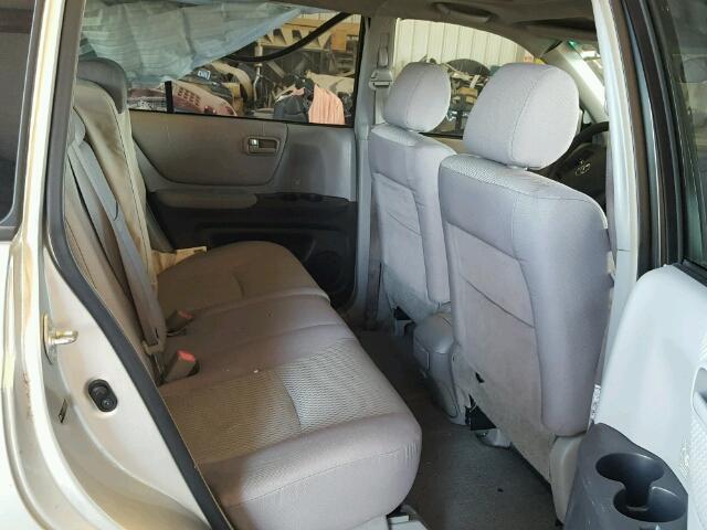 JTEGP21A370132950 - 2007 TOYOTA HIGHLANDER TAN photo 6