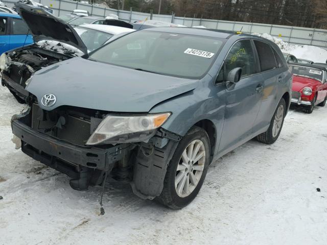 4T3ZE11A09U009277 - 2009 TOYOTA VENZA BASE GREEN photo 2