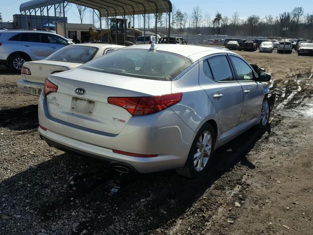 5XXGN4A73CG028526 - 2012 KIA OPTIMA EX SILVER photo 4