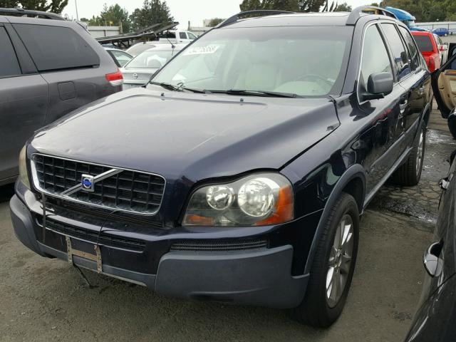 YV1CZ592251150451 - 2005 VOLVO XC90 BLUE photo 2