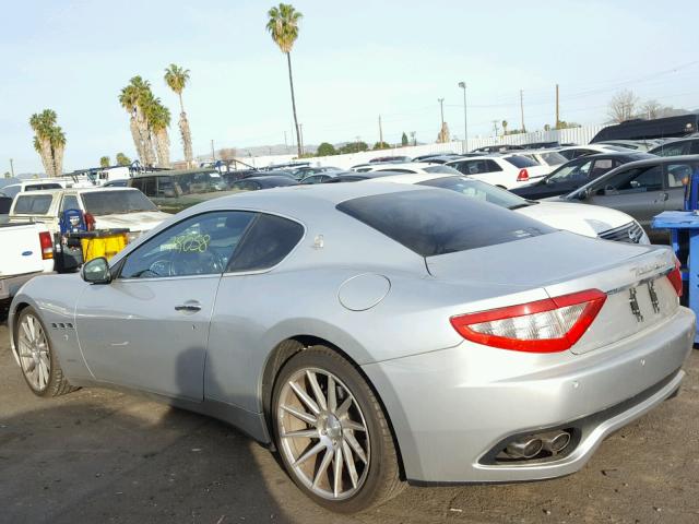 ZAMGJ45A680038215 - 2008 MASERATI GRANTURISM SILVER photo 3