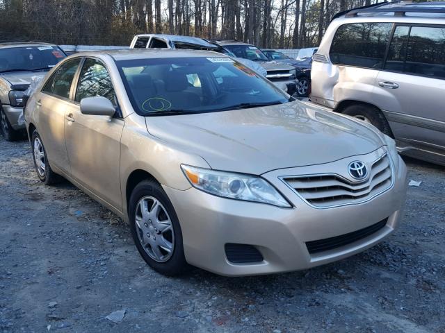 4T1BF3EK2BU701777 - 2011 TOYOTA CAMRY BASE GOLD photo 1