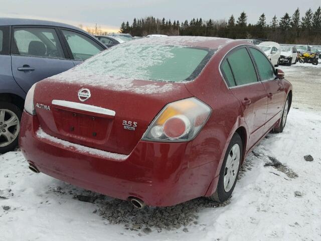 1N4BL21E87C135330 - 2007 NISSAN ALTIMA 3.5 RED photo 4