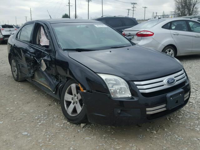 3FAHP07Z78R264899 - 2008 FORD FUSION SE BLACK photo 1