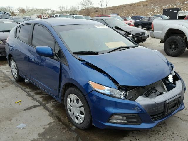 JHMZE2H38DS005362 - 2013 HONDA INSIGHT BLUE photo 1