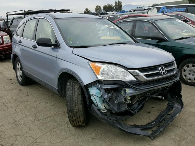 JHLRE3H37BC013440 - 2011 HONDA CR-V LX BLUE photo 1