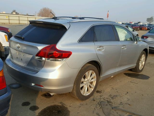 4T3BA3BB4FU068831 - 2015 TOYOTA VENZA LE SILVER photo 4