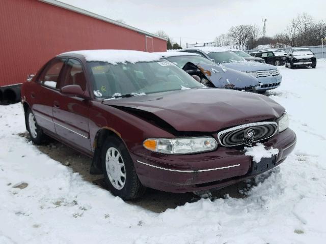 2G4WS52J221285343 - 2002 BUICK CENTURY CU MAROON photo 1