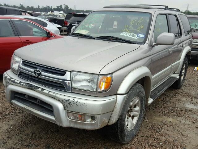 JT3GN87R110213872 - 2001 TOYOTA 4RUNNER LI GRAY photo 2