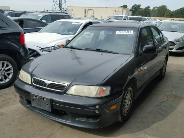 JNKCP11A8XT006755 - 1999 INFINITI G20 BLACK photo 2