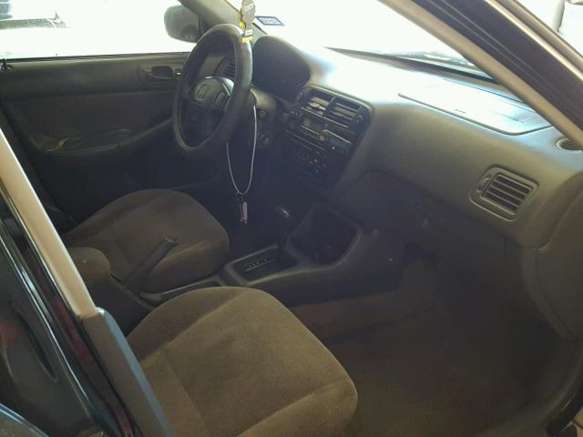 1HGEJ8645WL043799 - 1998 HONDA CIVIC EX შავი ფოტო 5