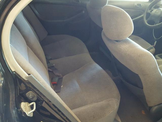 1HGEJ8645WL043799 - 1998 HONDA CIVIC EX შავი ფოტო 6