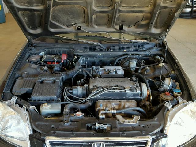 1HGEJ8645WL043799 - 1998 HONDA CIVIC EX შავი ფოტო 7