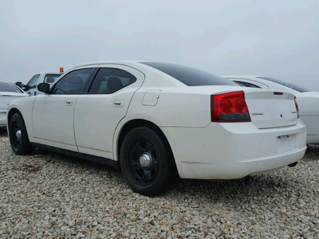 2B3AA4CT6AH177651 - 2010 DODGE CHARGER WHITE photo 3