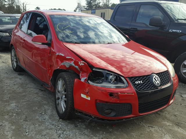 WVWFV71K56W097092 - 2006 VOLKSWAGEN NEW GTI RED photo 1