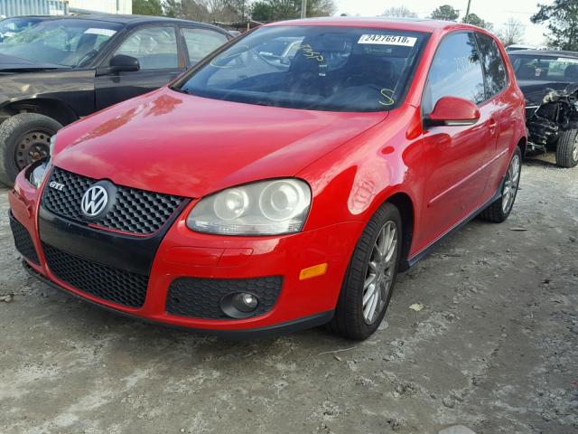 WVWFV71K56W097092 - 2006 VOLKSWAGEN NEW GTI RED photo 2