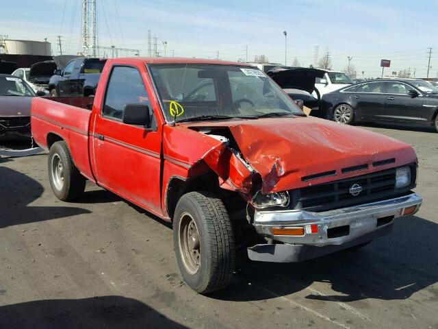 1N6SD11S9NC324800 - 1992 NISSAN TRUCK SHOR RED photo 1