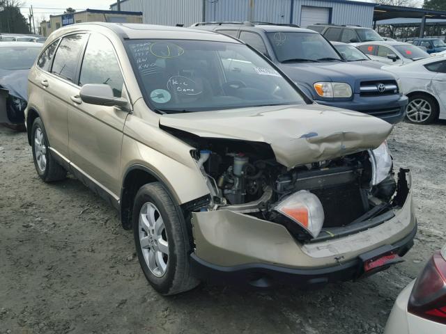 5J6RE38768L003937 - 2008 HONDA CR-V EXL TAN photo 1