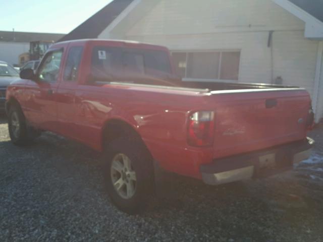 1FTZR15E04PB12608 - 2004 FORD RANGER SUP RED photo 3