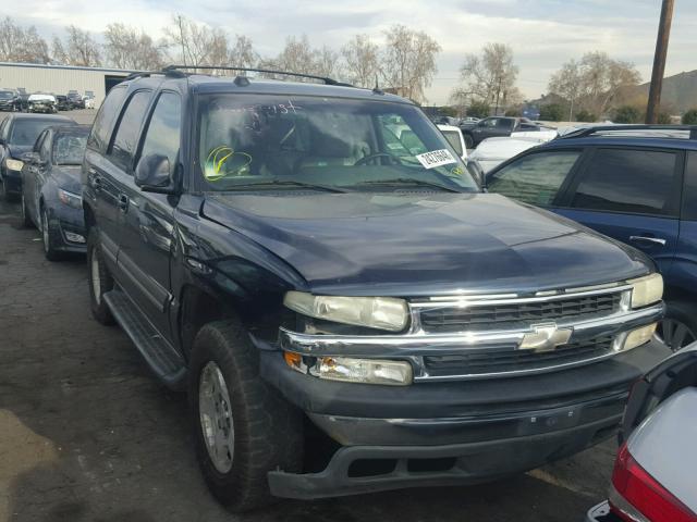 1GNEC13T64R222530 - 2004 CHEVROLET TAHOE C150 BLUE photo 1