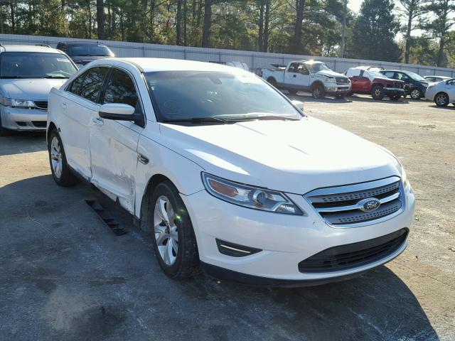 1FAHP2EWXCG132871 - 2012 FORD TAURUS SEL WHITE photo 1