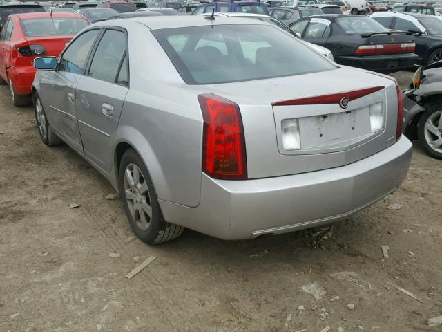 1G6DP577960119190 - 2006 CADILLAC CTS HI FEA SILVER photo 3