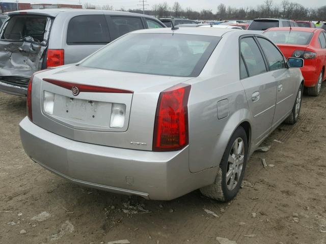 1G6DP577960119190 - 2006 CADILLAC CTS HI FEA SILVER photo 4