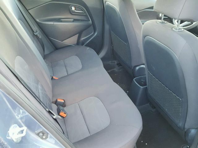 KNADM4A31G6696300 - 2016 KIA RIO LX Կապույտ լուսանկար 6