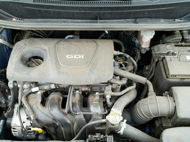 KNADM4A31G6696300 - 2016 KIA RIO LX Կապույտ լուսանկար 7
