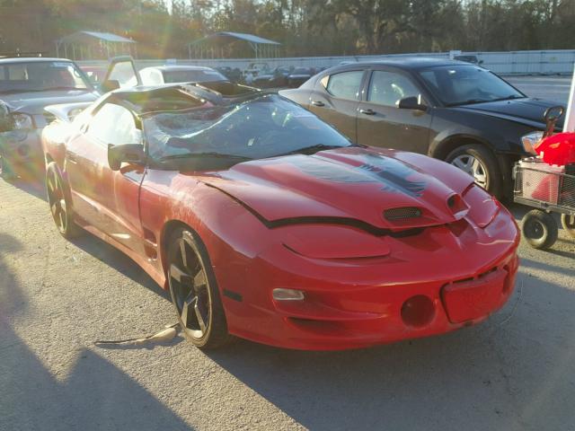 2G2FV22GX12107403 - 2001 PONTIAC FIREBIRD F RED photo 1