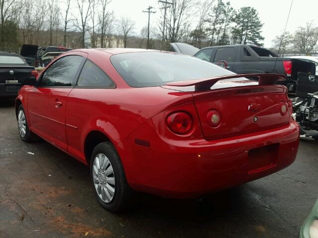 1G1AK15F167603887 - 2006 CHEVROLET COBALT LS RED photo 3