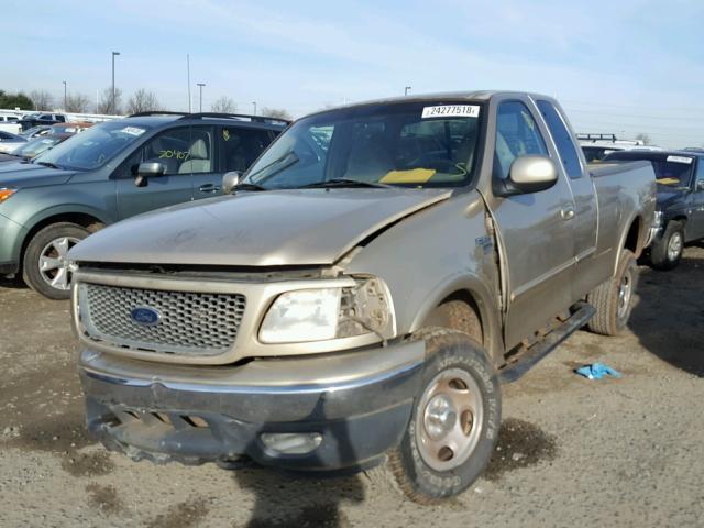 1FTRX18L0YKB18282 - 2000 FORD F150 GOLD photo 2